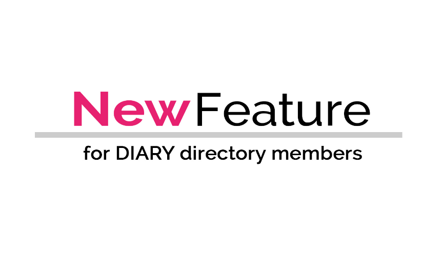 NEW feature for DIARY directory members - new media type filter for podcasts